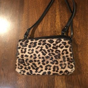 Madewell Leopard Print Crossbody Bag